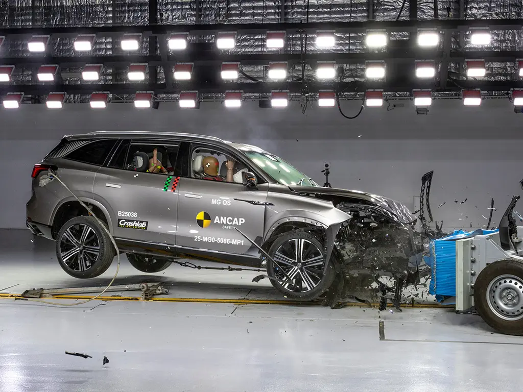 شبكة السيارات الصينية &ndash; MG QS تحقق 5 نجوم في اختبارات السلامة ANCAP