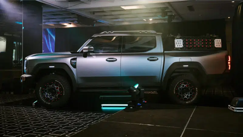 شيري تُحدث انقلابًا في عالم البيك أب: أول شاحنة ديزل هجينة قابلة للشحن الخارجي تدخل أستراليا من Rely 3 شبكة السيارات الصينية – شيري تُحدث انقلابًا في عالم البيك أب: أول شاحنة ديزل هجينة قابلة للشحن الخارجي تدخل أستراليا من Rely