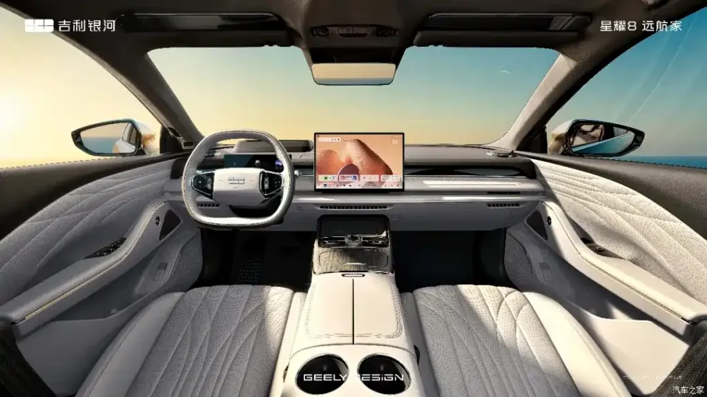 شبكة السيارات الصينية &ndash; جيلي ترفع سقف المنافسة: Galaxy Star 8 Voyager بمدى 1725 كم ببطارية الجيل الثاني من Golden Brick