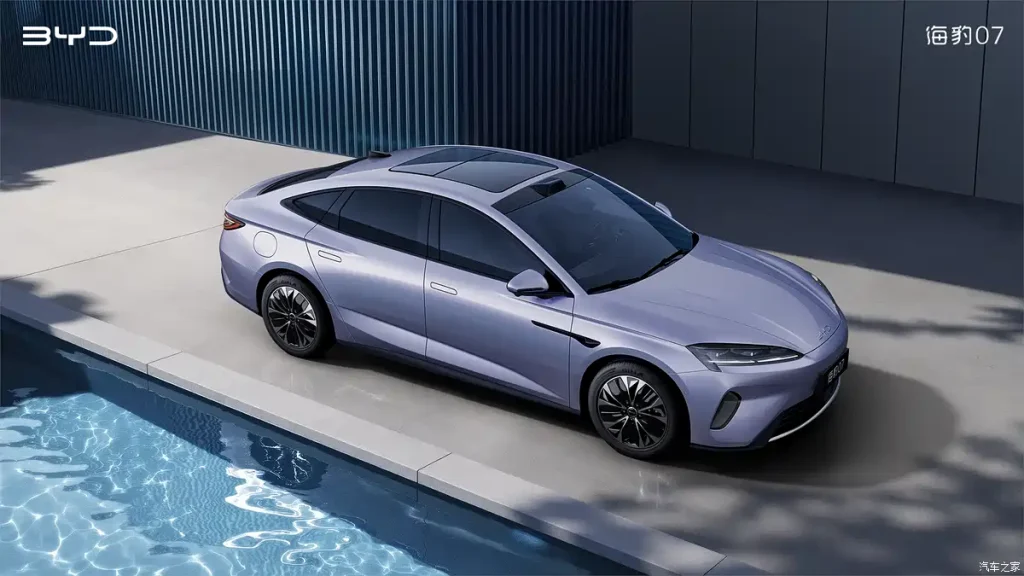 بي واي دي تطلق الصور الرسمية لـ Seal 07 EV كسيارة سيدان كهربائية متوسطة بطابع عصري 3 شبكة السيارات الصينية – بي واي دي تطلق الصور الرسمية لـ Seal 07 EV كسيارة سيدان كهربائية متوسطة بطابع عصري