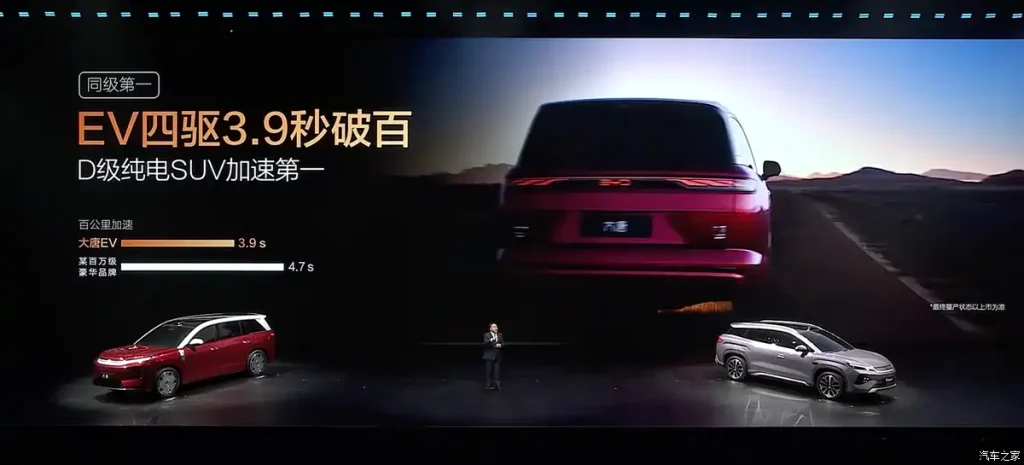 شبكة السيارات الصينية &ndash; بي واي دي تكشف عن Tang Grand "تانغ 9" .. وحش تقني بسبعة مقاعد ومدى كهربائي يصل إلى 950 كم مع شحن ميغاواط خارق