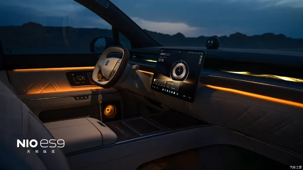 نيو ES9 2026: ثورة SUV الكهربائية الفاخرة تبدأ الآن… نظام تعليق نشط بالكامل، منصة 900V، ورفاهية “Sky Island” غير مسبوقة 17 شبكة السيارات الصينية – نيو ES9 2026: ثورة SUV الكهربائية الفاخرة تبدأ الآن… نظام تعليق نشط بالكامل، منصة 900V، ورفاهية “Sky Island” غير مسبوقة