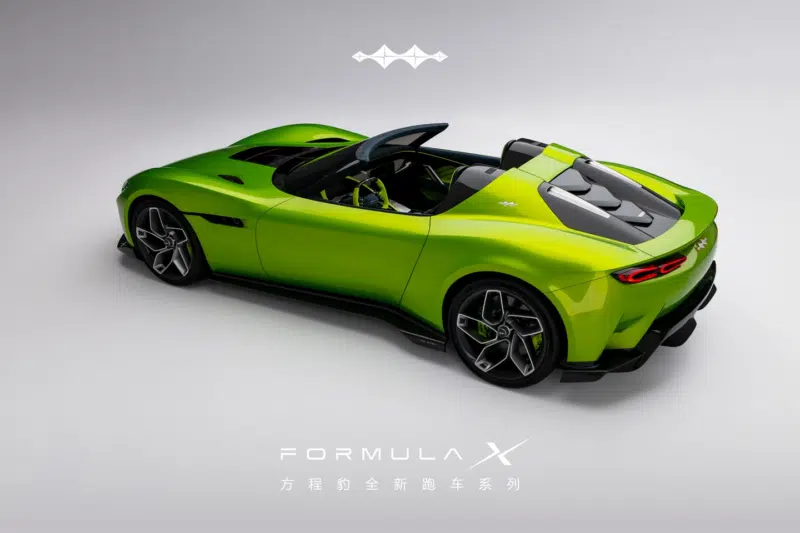 شبكة السيارات الصينية &ndash; بي واي دي تفاجئ السوق: سوبركار Formula X من ليوبارد تكشف عن مقصورة سباق وهيكل كربوني وإنتاج مرتقب في 2027