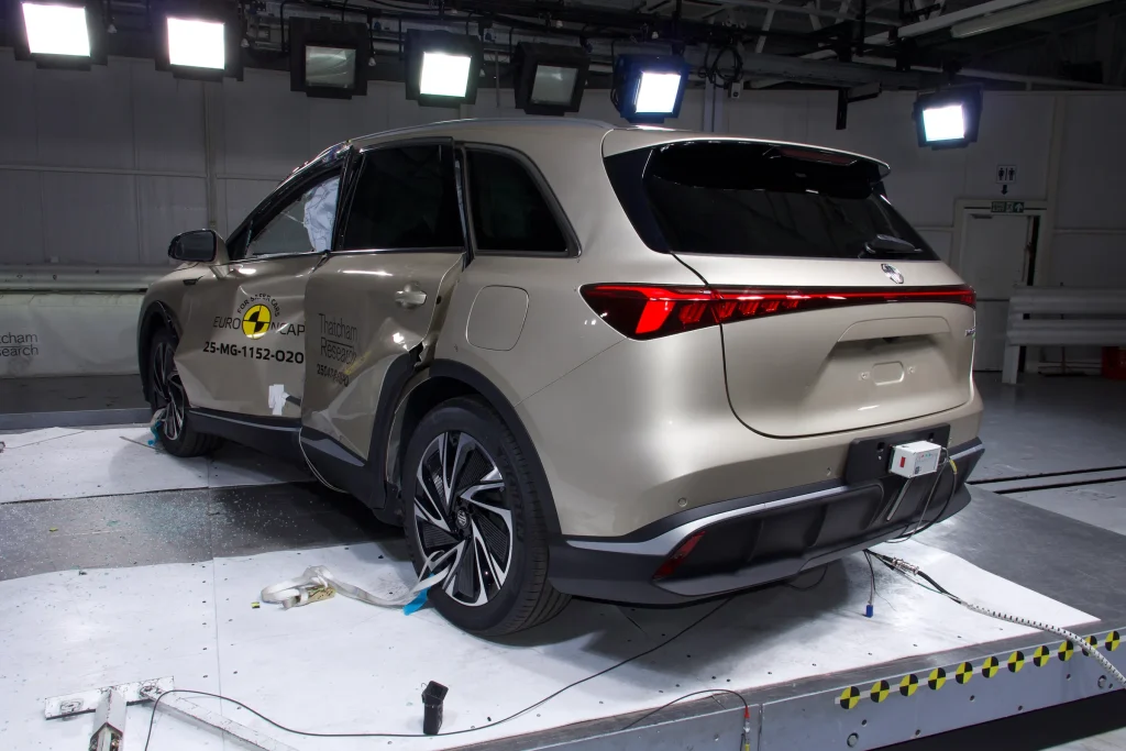 شبكة السيارات الصينية &ndash; MGS6 EV تحصد 5 نجوم في اختبارات السلامة الأوروبية Euro NCAP