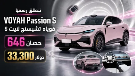 VOYAH Passion S تنطلق بـ 646 حصان وسعر 33,300 دولار