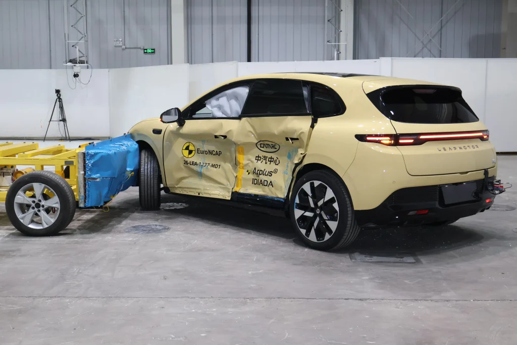 Leapmotor B05 تحصل على تقييم 5 نجوم في اختبارات Euro NCAP للسلامة 2 شبكة السيارات الصينية – Leapmotor B05 تحصل على تقييم 5 نجوم في اختبارات Euro NCAP للسلامة
